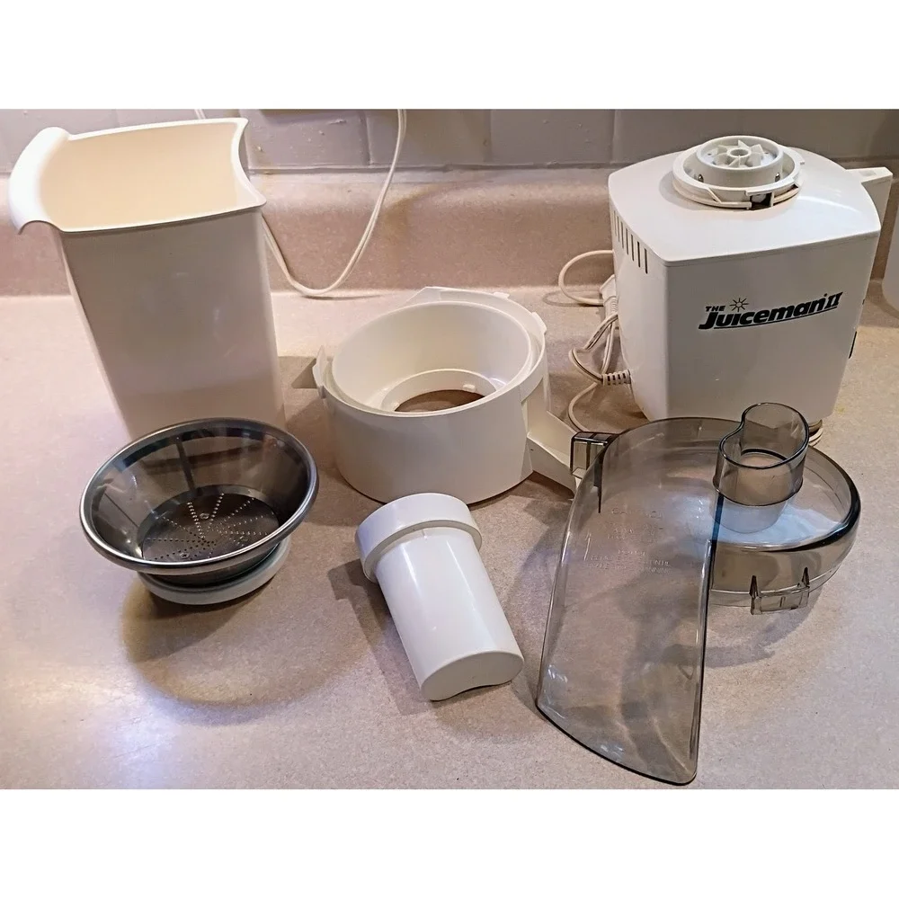 The Juiceman II JM-2 Automatic Juice Extractor White Electric Juicer TESTED